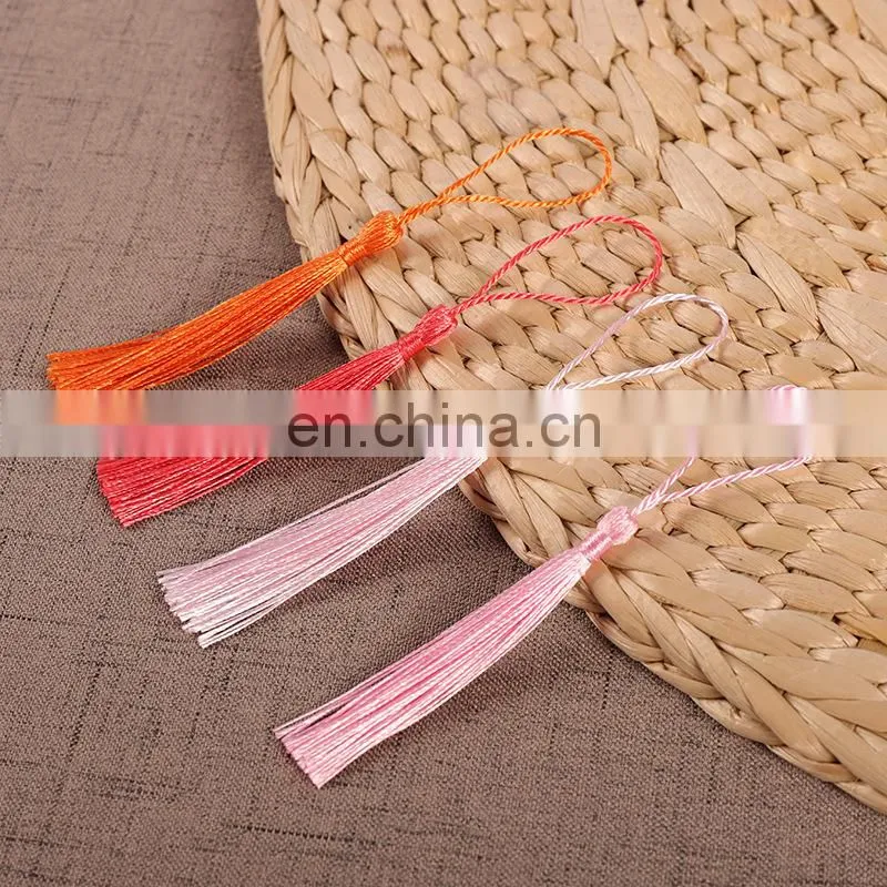Polyester Silk Tassel Fringe 13cm Cotton Tassels Trim For Sewing Curtains Accessories