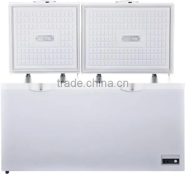 1000L commercial supermarket Manual Defrost chest freezer