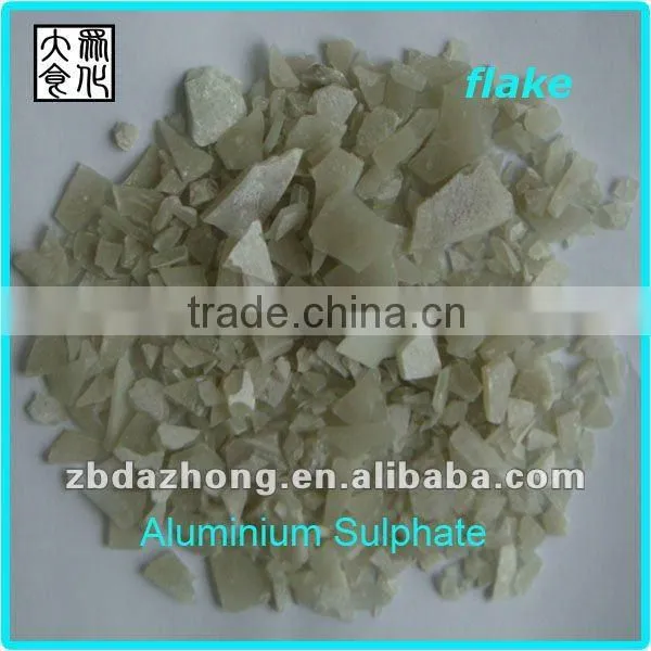 Supply Treatment of Drinking Water For Flake/Granular Aluminium Sulphate