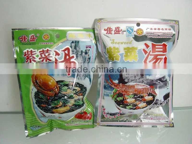 ISO Certified Instant Soup Kit Dried Seaweed Laver
