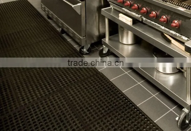 Anti silp rubber mat outdoor playground rubber mat
