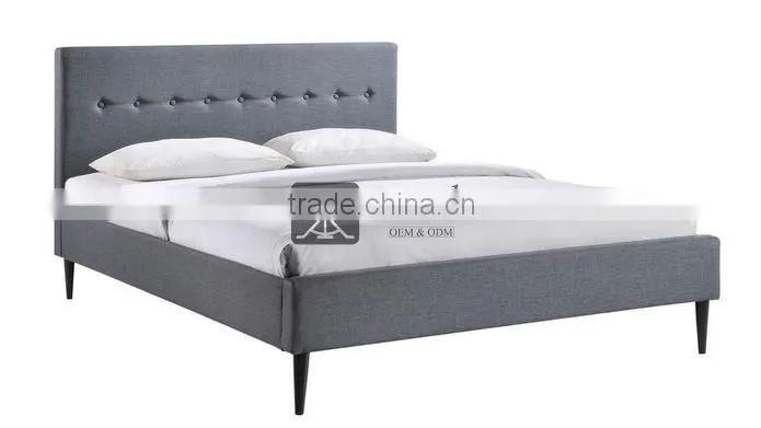 BE-151 Latest Double Bed Design Room Furniture