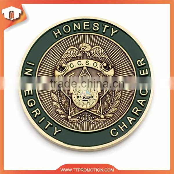 2015 custom high quality silver euro coin