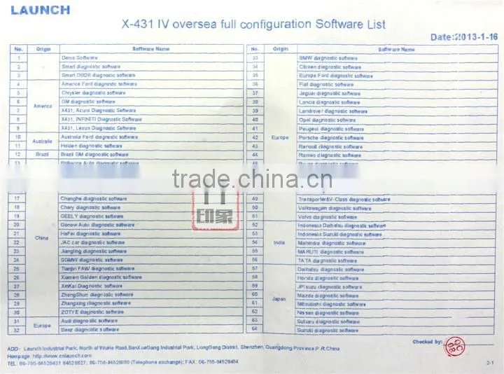 Auto Scanner X-431 PRO/PRO3
