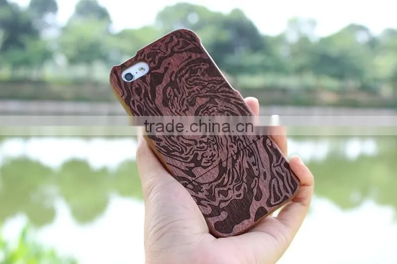 For Apple iphone 6 plus 5.5" wood Case , Bamboo case