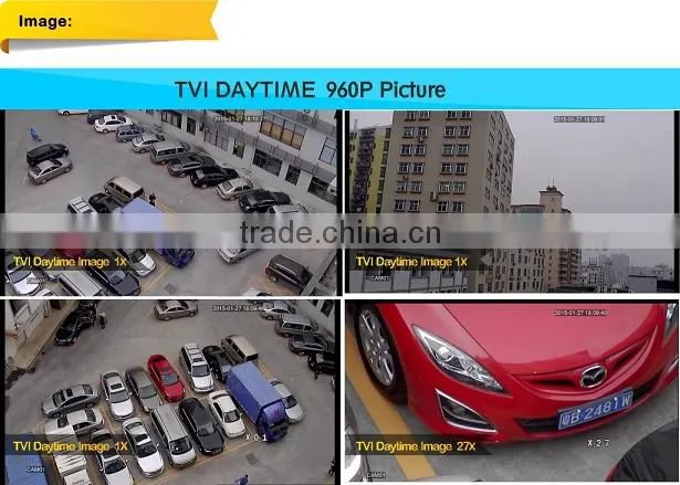 new product cmos sensor panasonic housing 27X optical zoom 960P HD TVI PTZ Camera