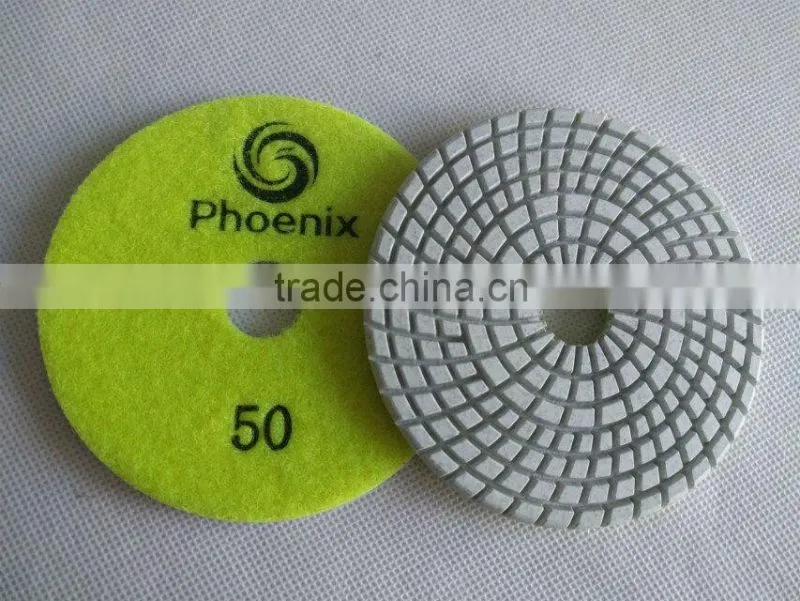 Wet Flexible Granite Polishing Pads