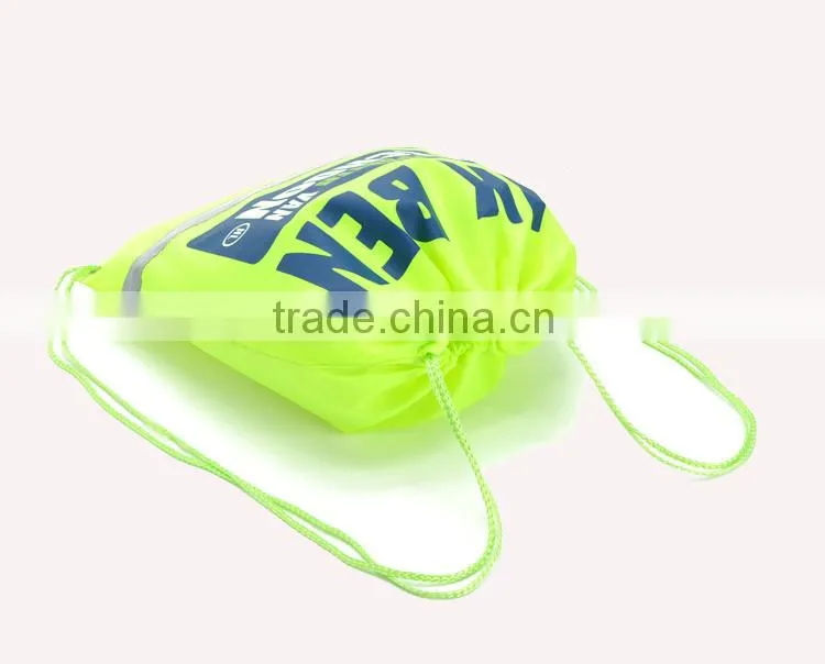 Hot sell 2015 new products School boys custom gym drawstring bag