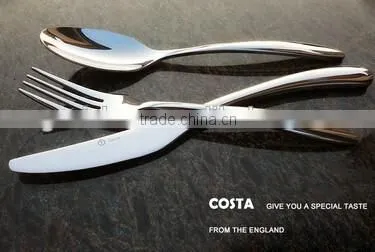 4pcs Stainless Steel Cutlery set with elegent design for wedding anniversary