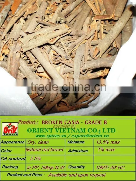 CINNAMON BROKEN /CASSIA BROKEN