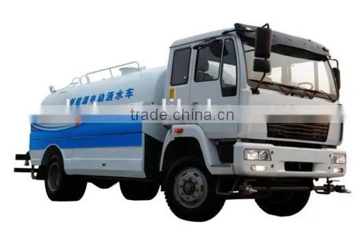 Electric sprinkling truck