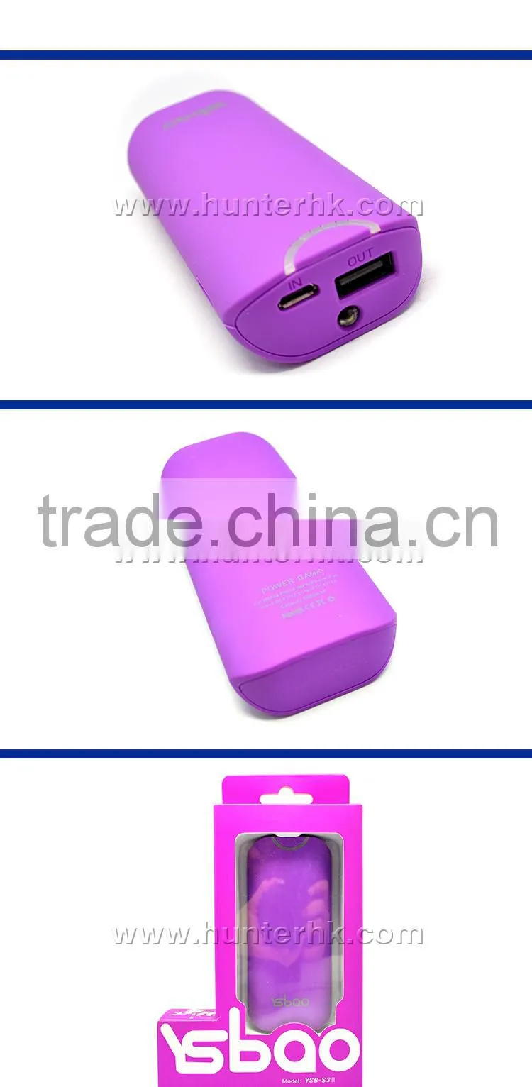 Luxury Real Capacity 4400 Mah Portable Power Bank