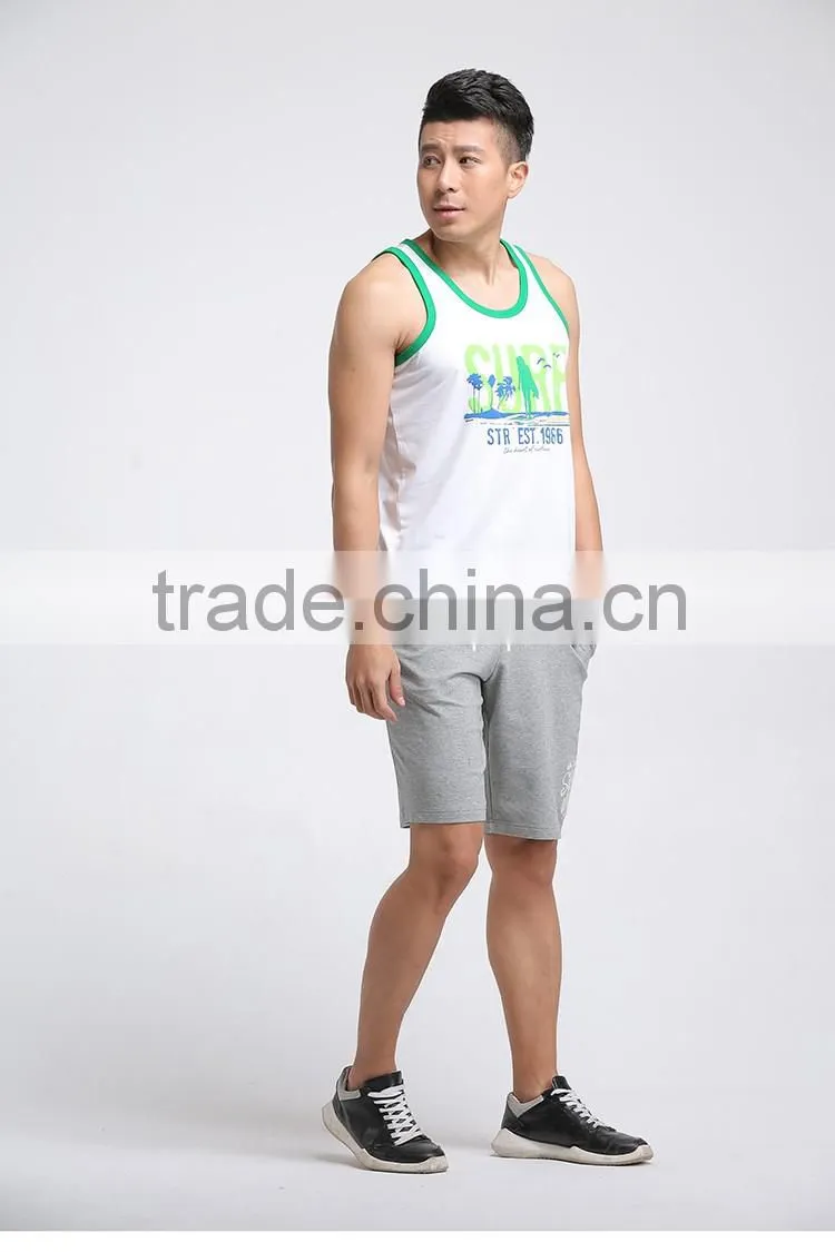 OEM service Customize wholesales cheap price sport vest singlet