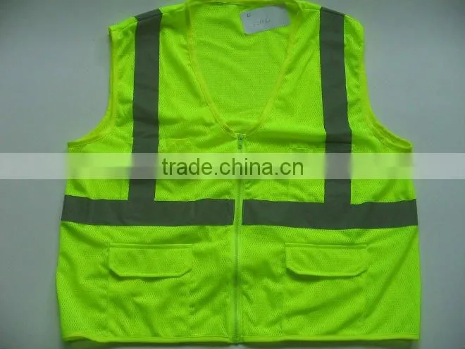 Promotional Logo Printed High Visibility Safety Reflective Vest