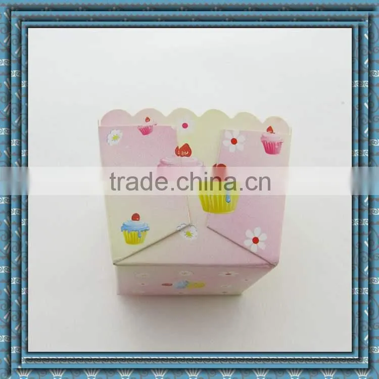 New designs for square muffin cup cupcake case