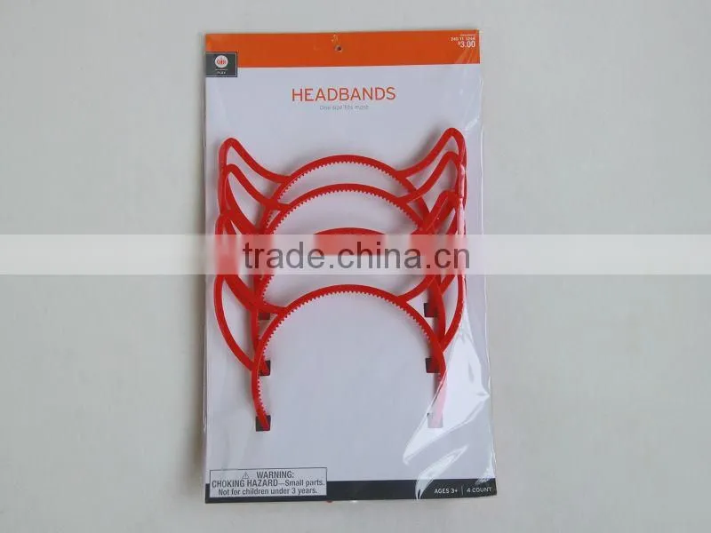 Girl and children Plastic headband,steel hair band,cute head band for parties