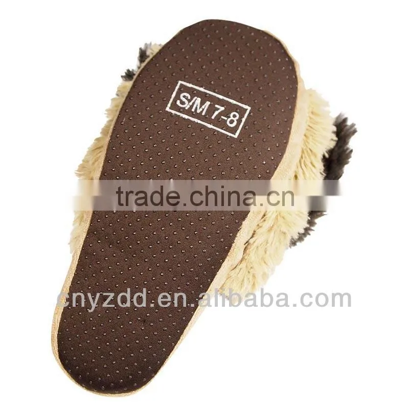 Plush Dog Slippers/Dog Slipper/Cute Pomeranian Dog Plush Indoor Room Slippers