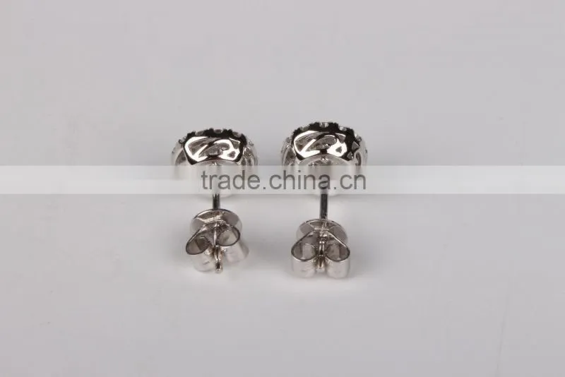 Wholesale New Fashion Silver Malachite Earring