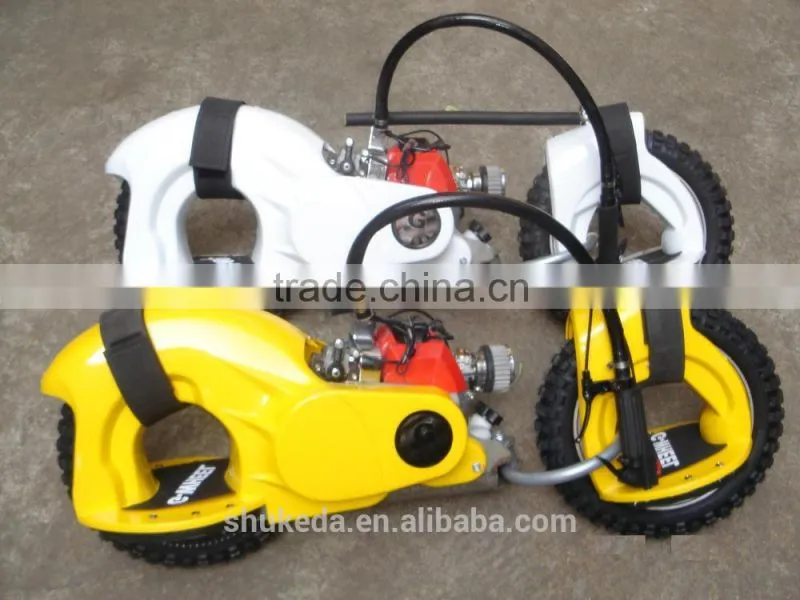 gas skateboard with 49cc motor scooter