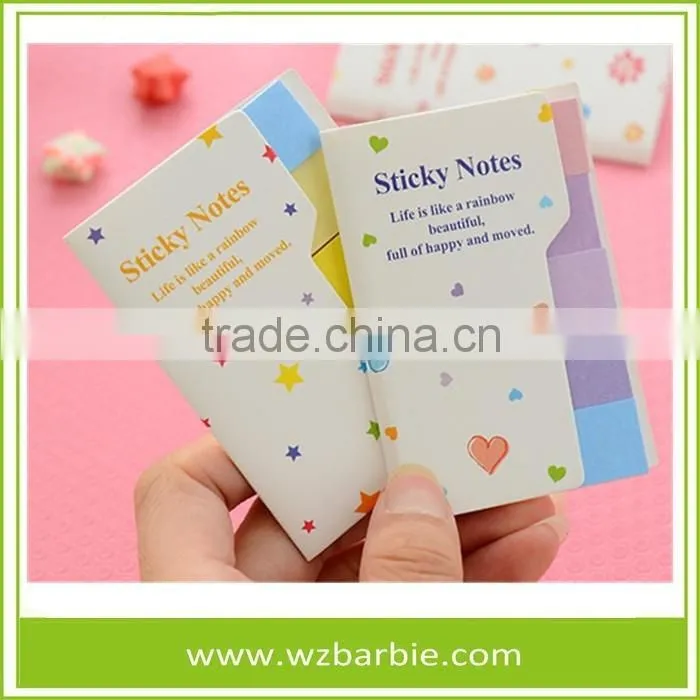 Colours Self-adhesive Removable Die-Cut Sticky Note In Memo Pad For Office