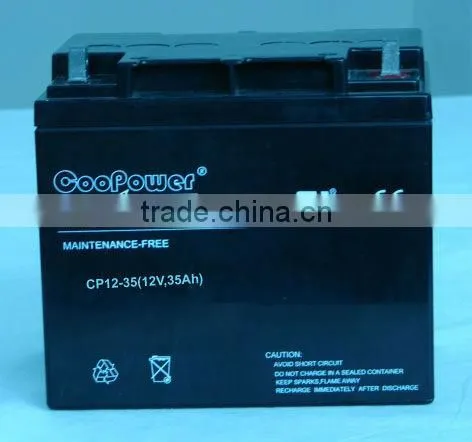 Sealed Lead acid battery /UPS battery/Rechargeable Battery/12V35AH Solar Battery