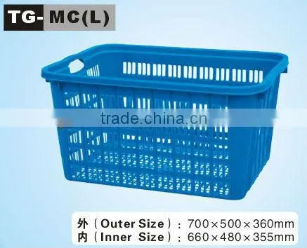 Plastic crates for fruit and vegetable