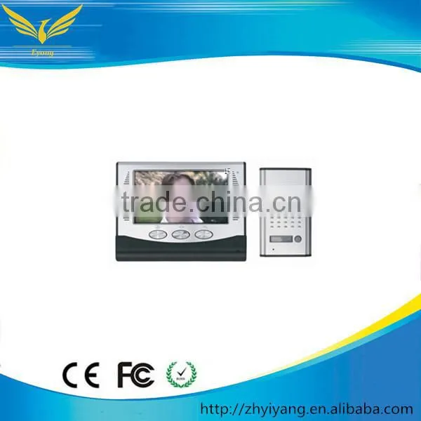 hot cctv video security camera! doorbell security camera Seven-inch screen LCD video doorbell cctv camera ring video doorbell