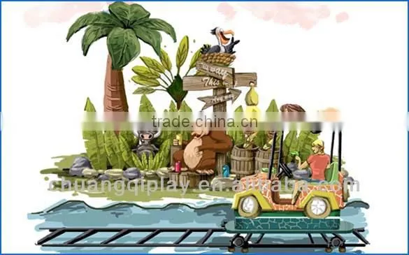 Jungle safari Amusement Rides,amusement equipment