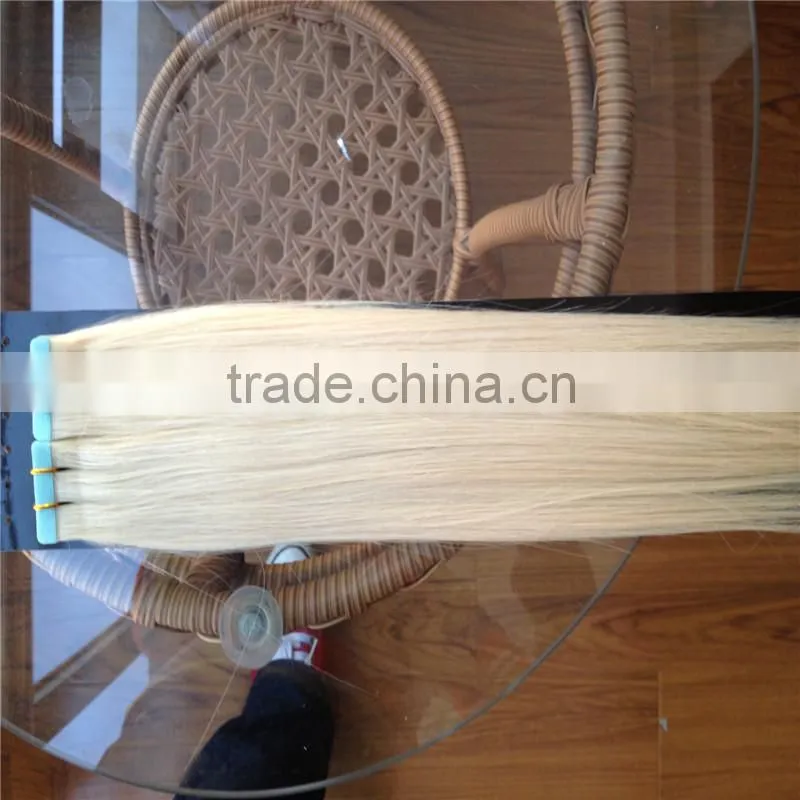 2014 hot selling top quality wholesale tape hair extensions