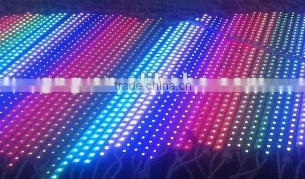 DMX led rigid strip light with Art-net Madrix software controller led strip with profile