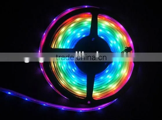 Flexible 5050SMD rgb Chasing Running color LED Stripe IP67