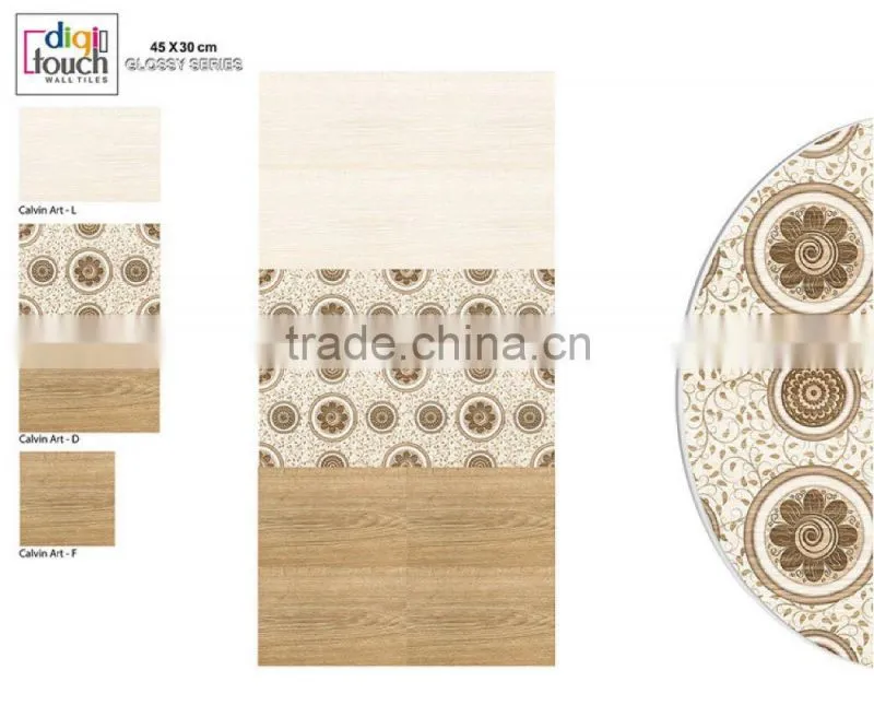 Grey Glossy Wall tiles 60X30