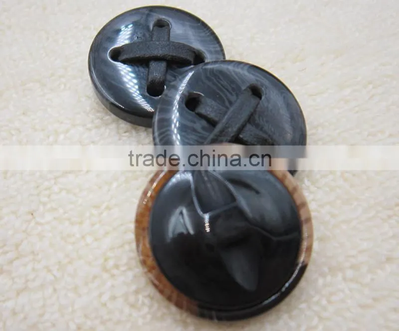 Sedex Audited Factory 2 Pillar Fancy Resin Button, polyester button
