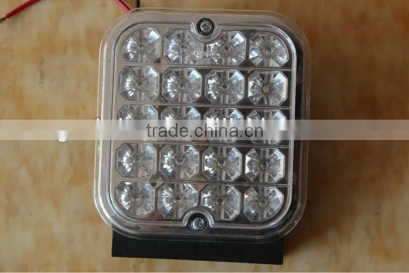 hot sale universal led rear anti-fog lamp with plastic plate