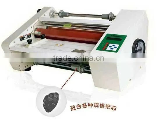 FM-380 manual cold laminating machine