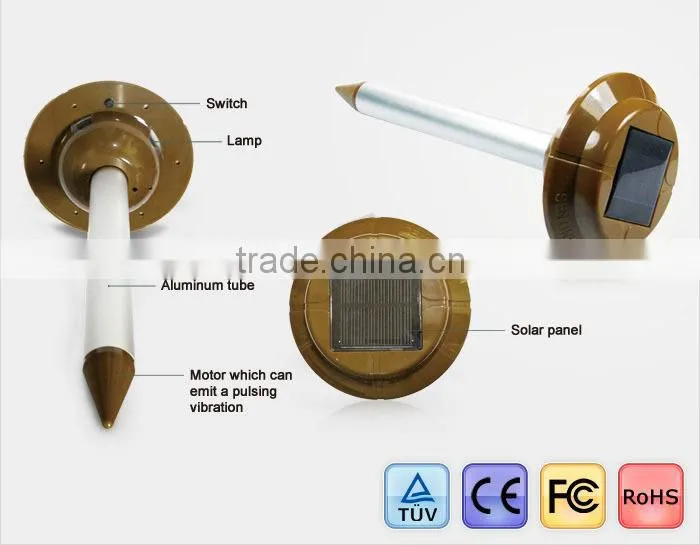 GH-318 Green vibration solar snake control