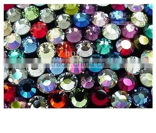 Bling Eye Rock Crystals Shimmer Eye Glitter For Tattoo DIY ss8 2.2mm