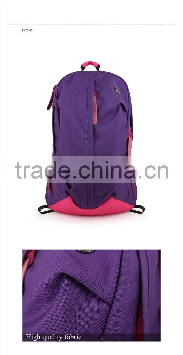China alibaba wholesale korea style Pure color travel bag backpack fashion Student backpack