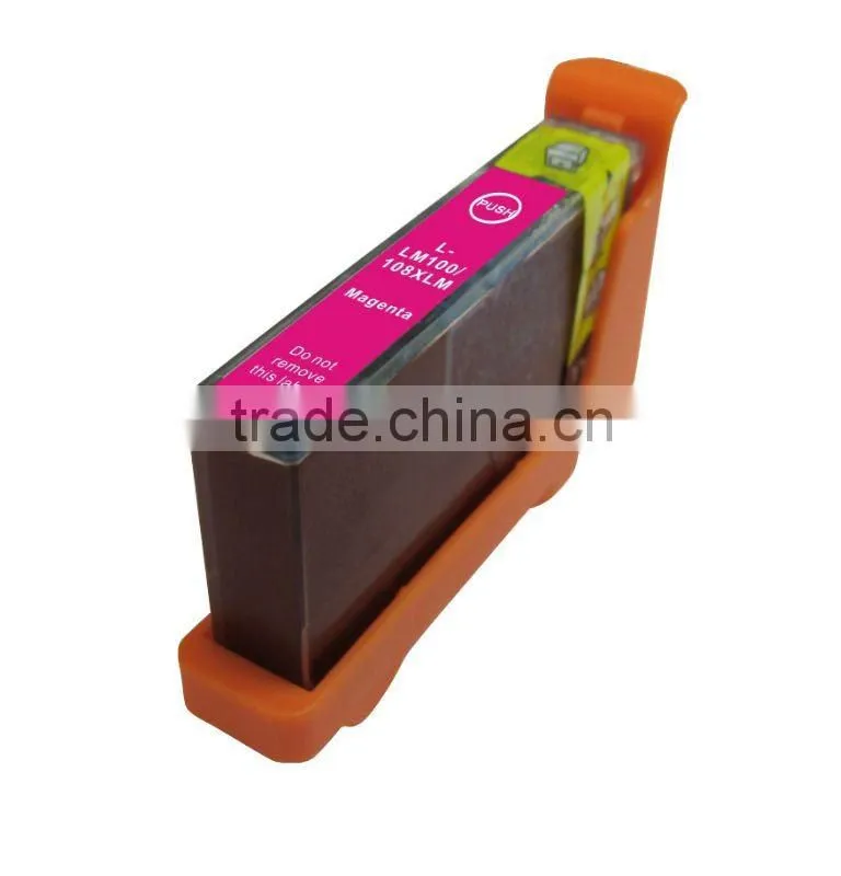 High quality ink cartridge in the market refillable lexmark 100a ink cartridges