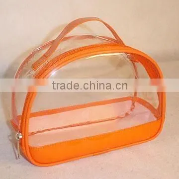 clear cosmetic bag