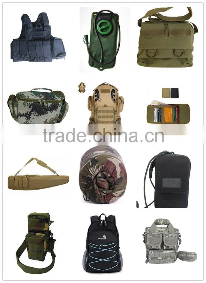 Outdoor large waterproof sport camouflage backpacks tactical