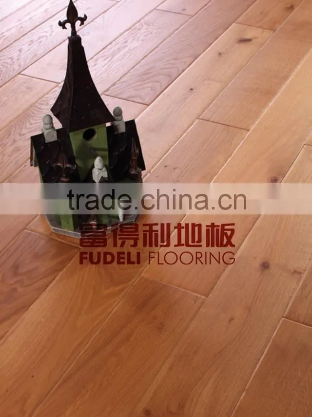 Grey oiled european oak engineered wood flooring