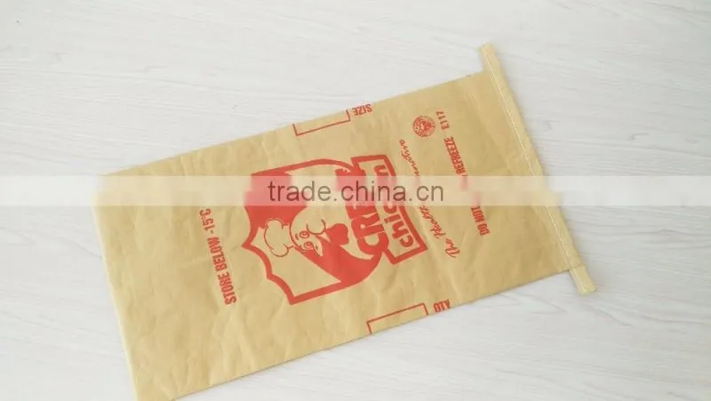Paper Laminated Polypropylerne Bag, Paper Woven Poly, Multi-Wall Paper Woven Bag