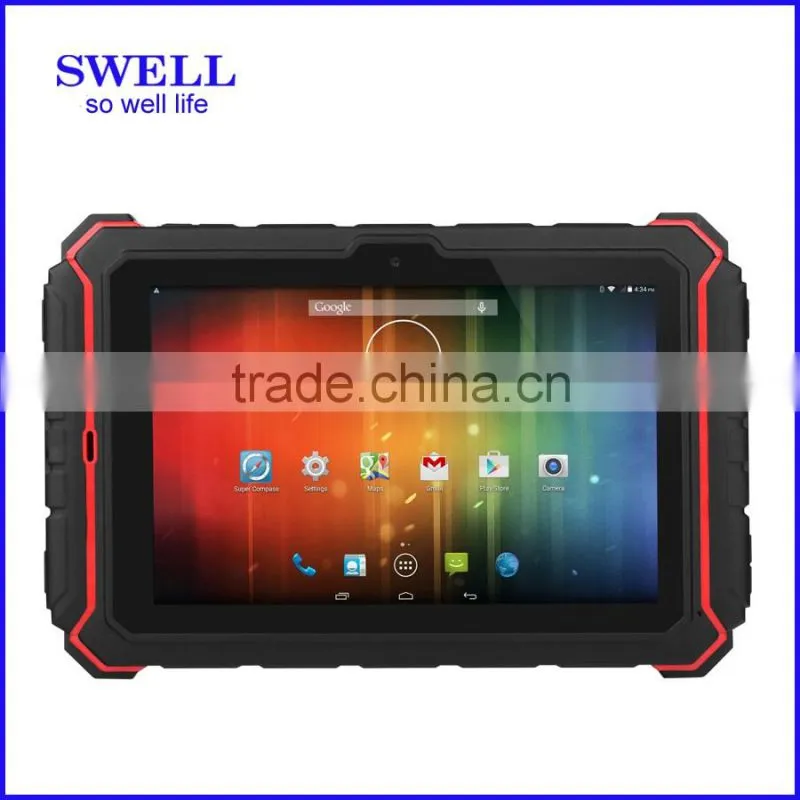 gyroscope ip67 1G+16G 8inch T82 15000Mah Battery rugged tablet with fingerprint reader