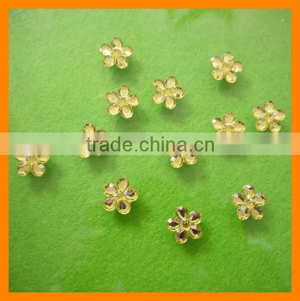 12mm Flat Back Decorative Flower
