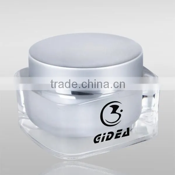 15ml 50ml 30ml Empty Square Acrylic Cosmetic Jar