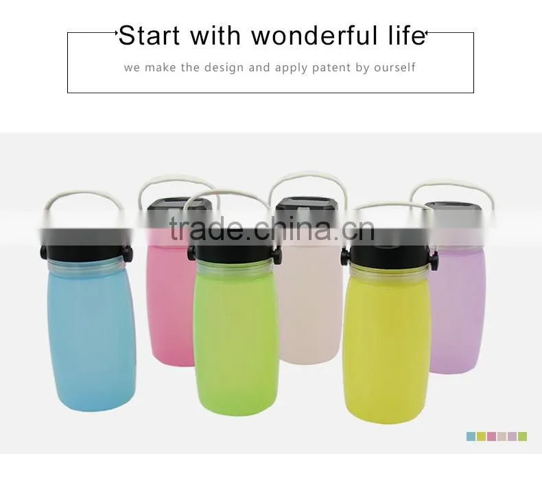 Soft Material Silicone Emergency Waterproof Wall Solar Lamps Camping Tent Lights