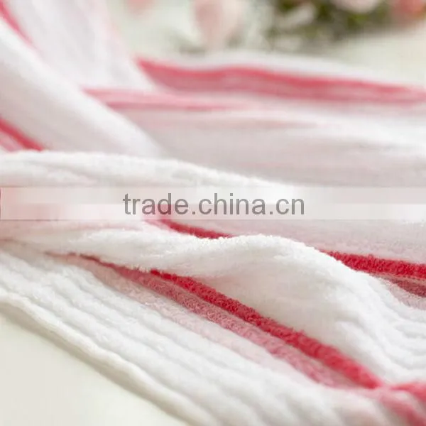 32s/2 combed cotton dyed yarn color ribs Hand Towel