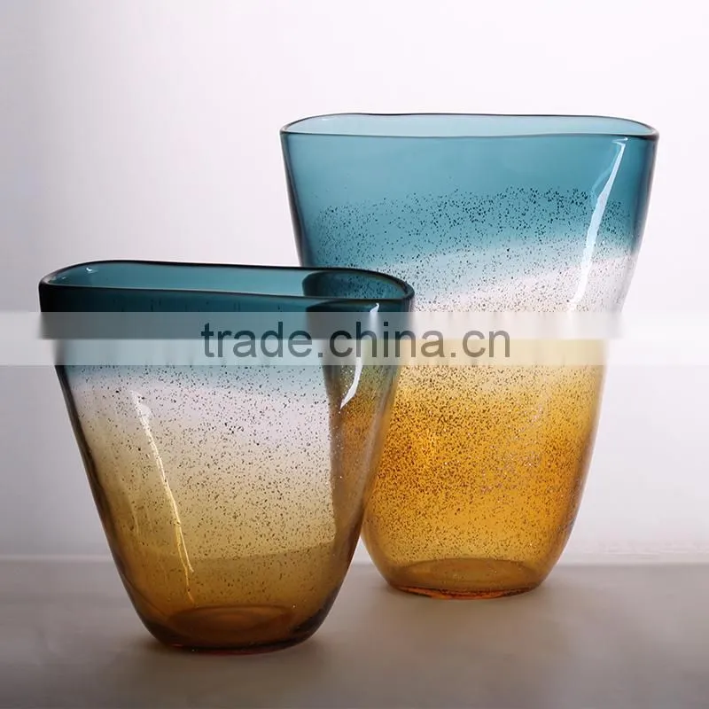 Promotion Cheap Amber glass vases