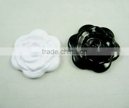 Flower shape single side compact mirror/cosmetic mirror/make up mirror/vanity mirror/pocket mirror for promotion